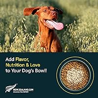 Vista 4 de POP-Topper - Comida para perros – Polvo multivitamínico para perros de 35 libras en adelante – Deliciosa base de caldo de huesos con 6