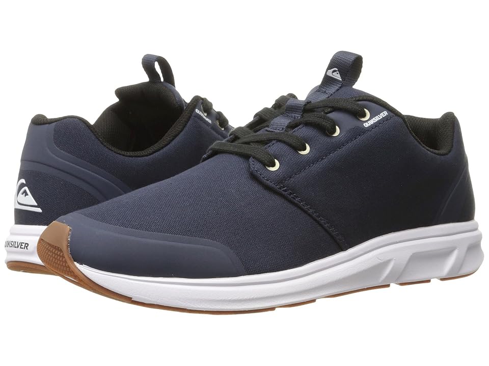 

Quiksilver Voyage Textile (Blue/Black/White) Men's Skate Shoes