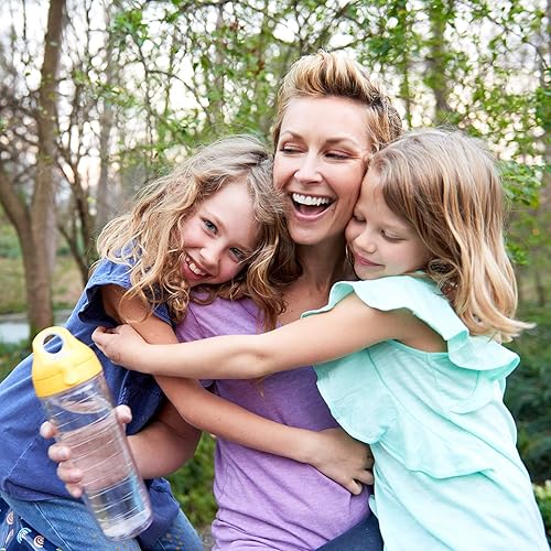Miniatura 8 de Tervis 1231948 - Vaso de mariposa infinita azul con envoltura y tapa turquesa, botella de agua de 24 onzas, transparente