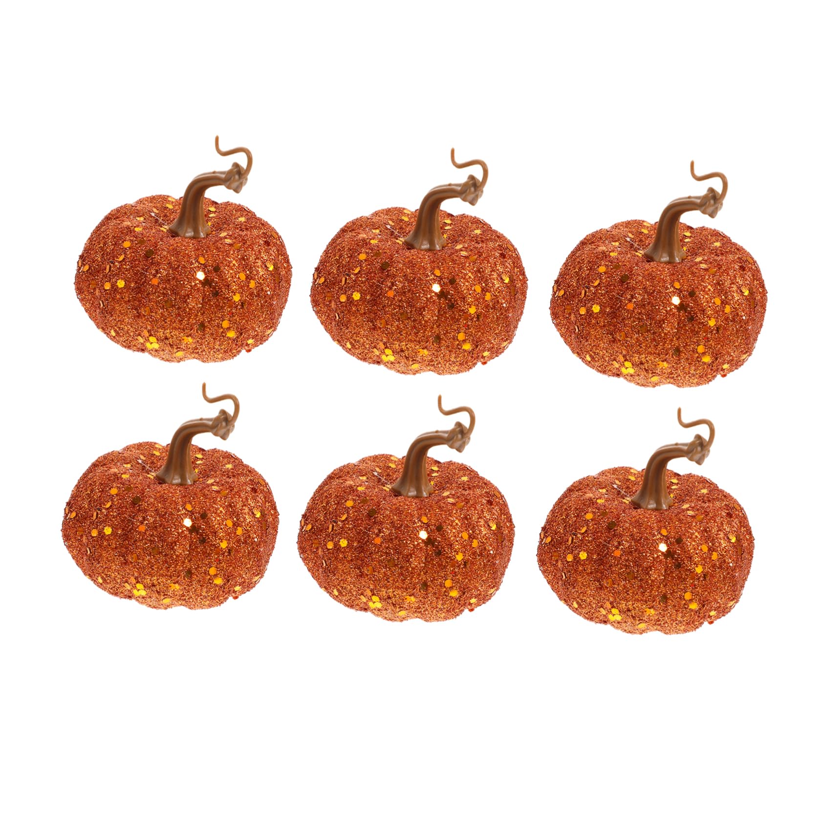 Calabazas falsas de espuma PRETYZOOM que no se pudren para adornos limpios de Halloween