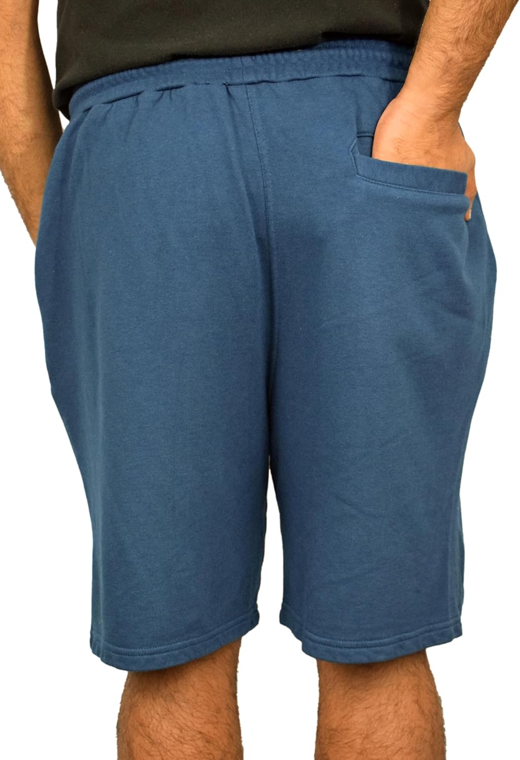 Soft & Simple - Organic Bamboo Viscose and Cotton Blend Terry Shorts - 3 Pockets - Men's/Women's Athleisure - Image 3