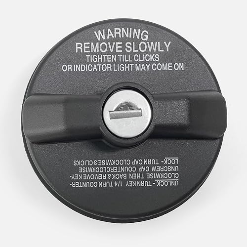 Miniatura 6 de Click&Fit Tapa del tanque de gas con bloqueo de 1-1116 pulgadas de diámetro de repuesto para Toyota Honda, Nissan, Chevy, Buick, Cadillac, GMC Volvo