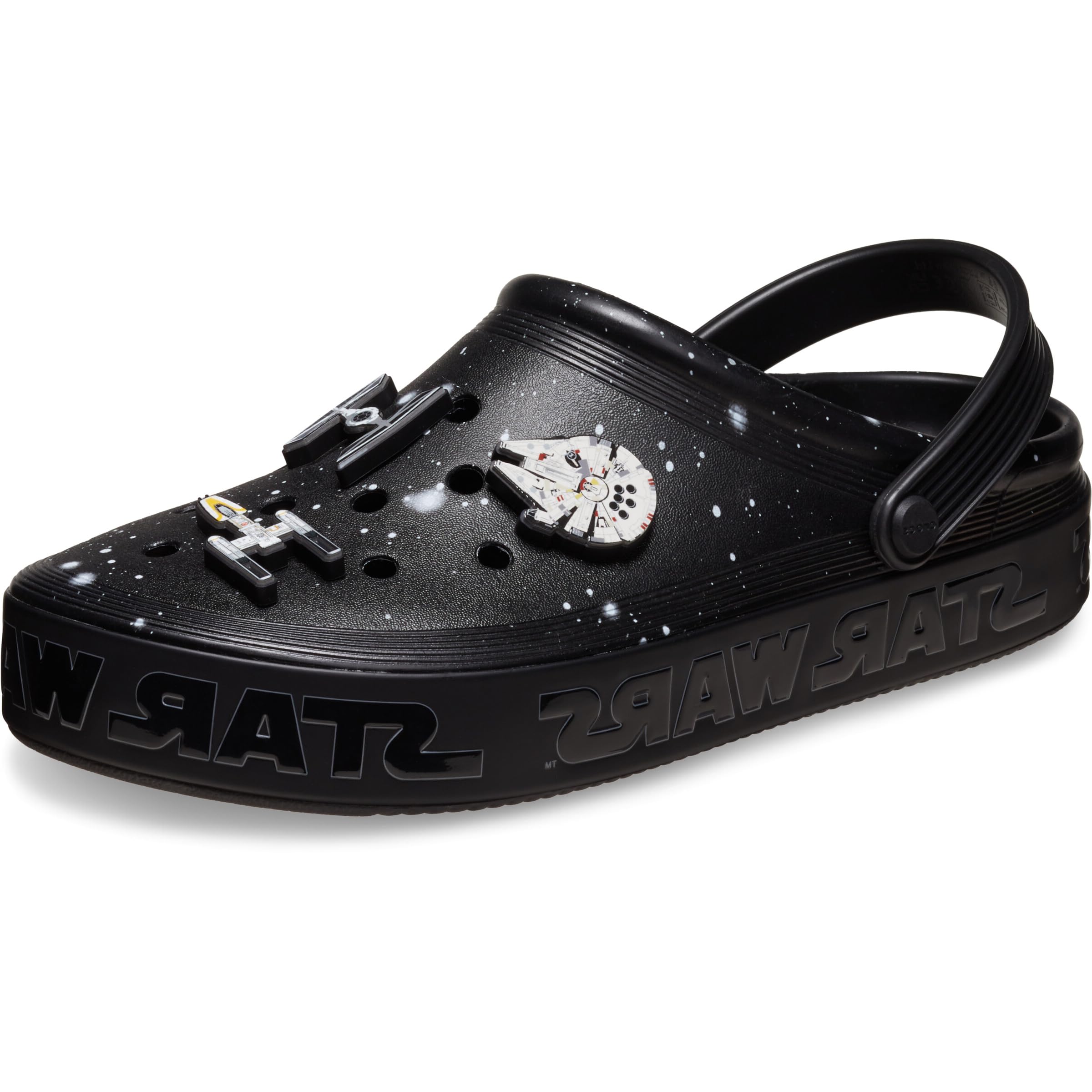 Crocs Unisex-Adulto Star Wars Off Court ClogsStar Wars Off Court Clog Negro