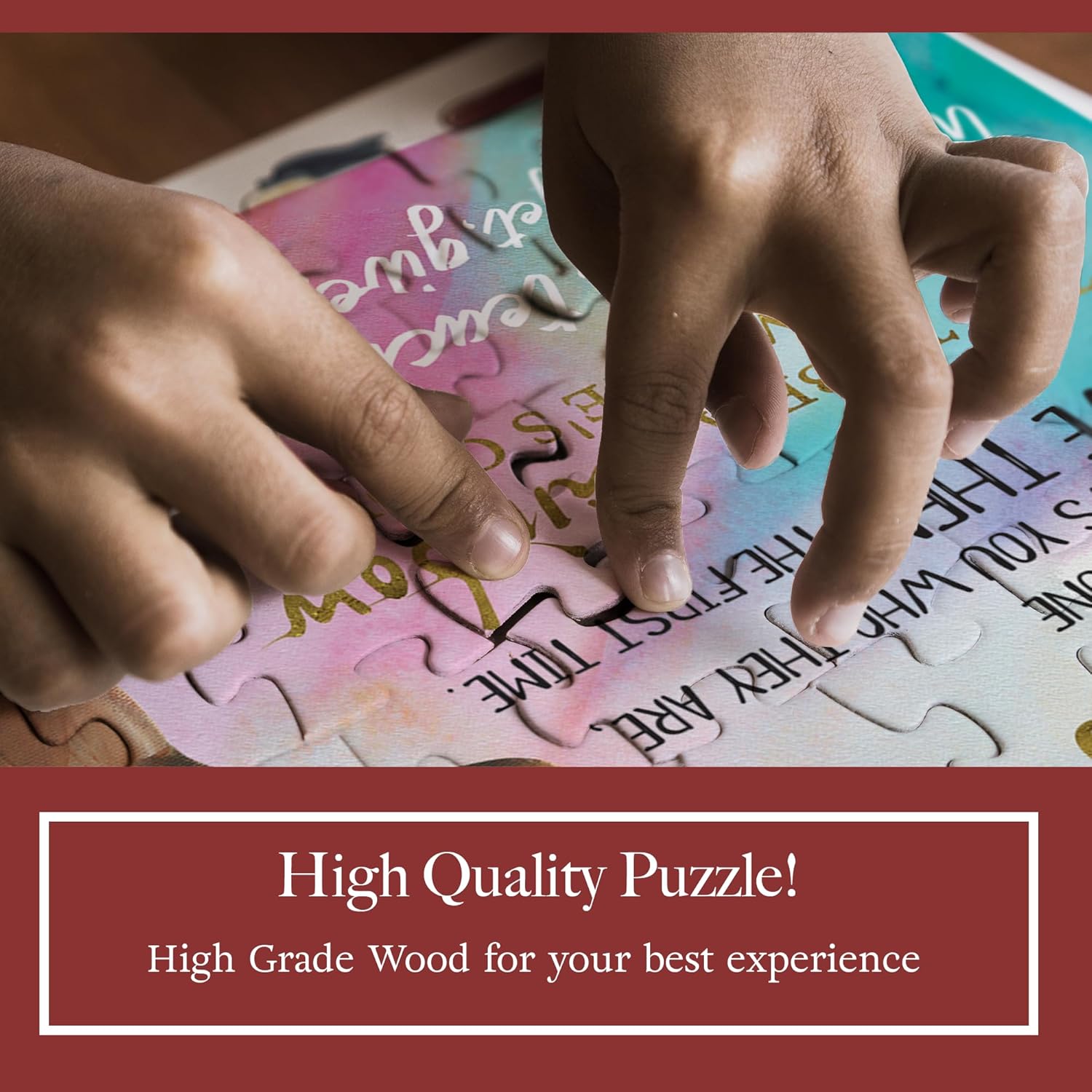 African American Expressions - Maya Angelou Quotes Puzzle - 500 Piece Jigsaw Puzzle for Adults | Inspiring Fall Puzzle for Relaxation