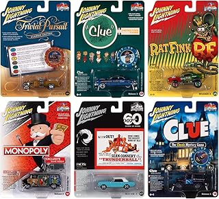 Johnny Lightning Pop Culture 2022 Release 3 (6-Car Sealed Case) 1:64 Diecast