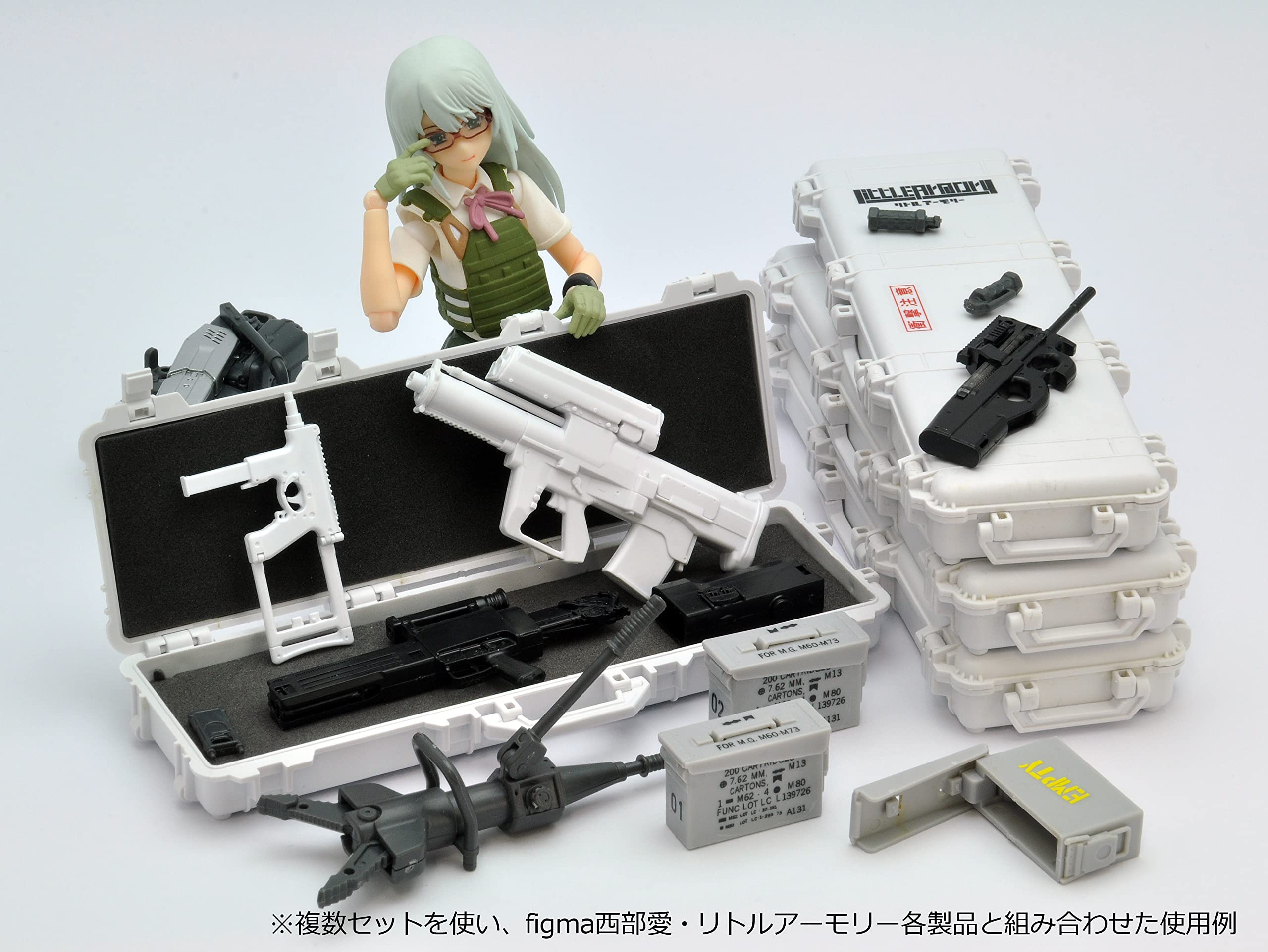 ミリタリー系のプラモ　③ Amazon.co.jp: リトルアーモリー LD038 ミリタリーハードケースA3