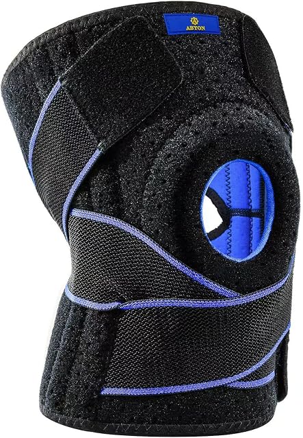 ABYON Knee Brace, Knee Support Brace with Side Stabilizers and Open-Patella Gel Pad Design for Men and Women Knee Pain Relief, Arthritis, Meniscus Tear, Injury Recovery