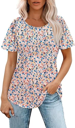 T Shirts for Women Sleeved Round Neck Game Day Letter Printed Top T Shirt Women's Shirts Womens Basic Tops Sexy Tops