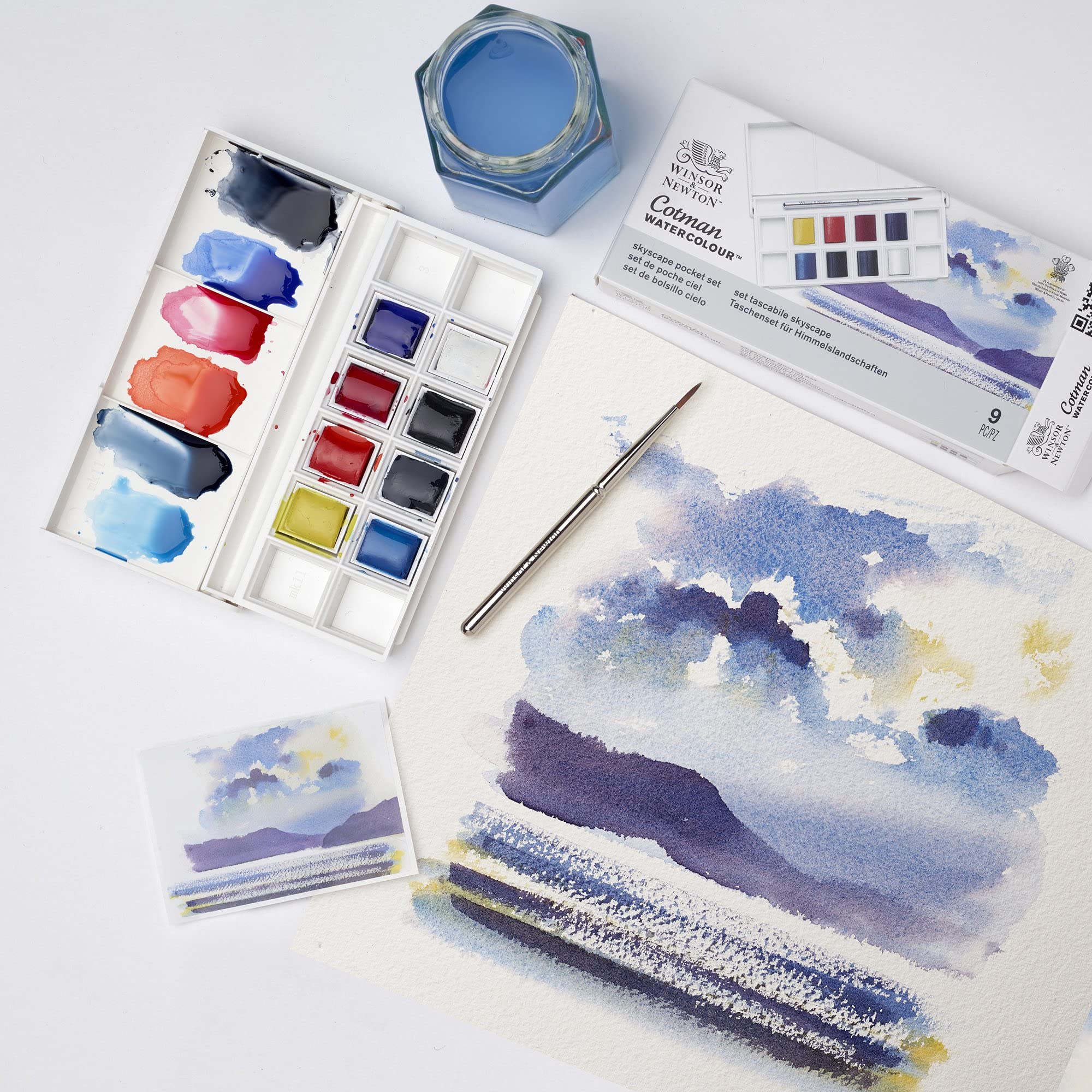 【良品】ニュートン　コレクション　教育社 Amazon | Winsor & Newton ウィンザー&ニュートン 水彩絵具