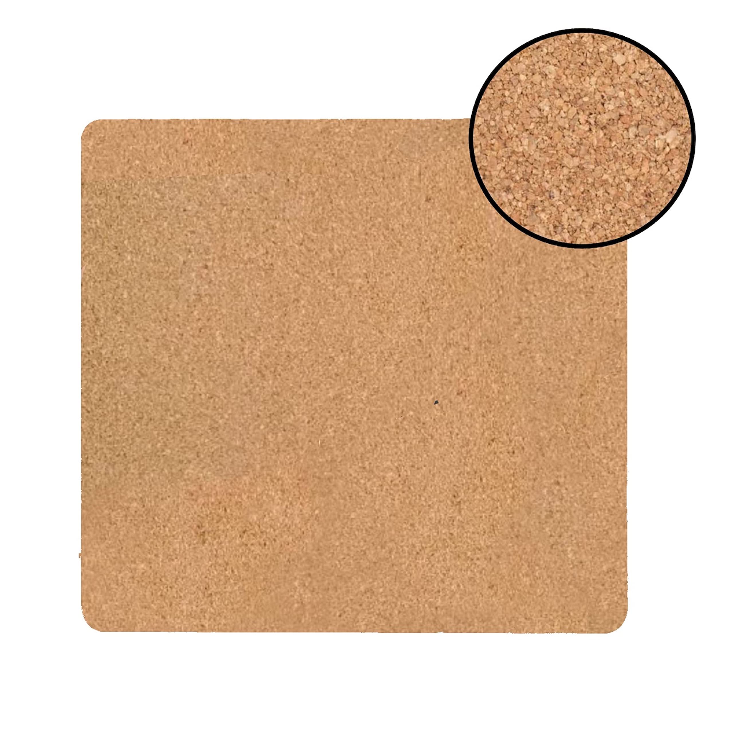 Dainty Home Juego de 6 manteles individuales cuadrados de corcho de mármol dorado ahumado, resistentes al calor, antideslizantes, fáciles de limpiar, 38 x 38 cm, perfectos para hogares modernos y