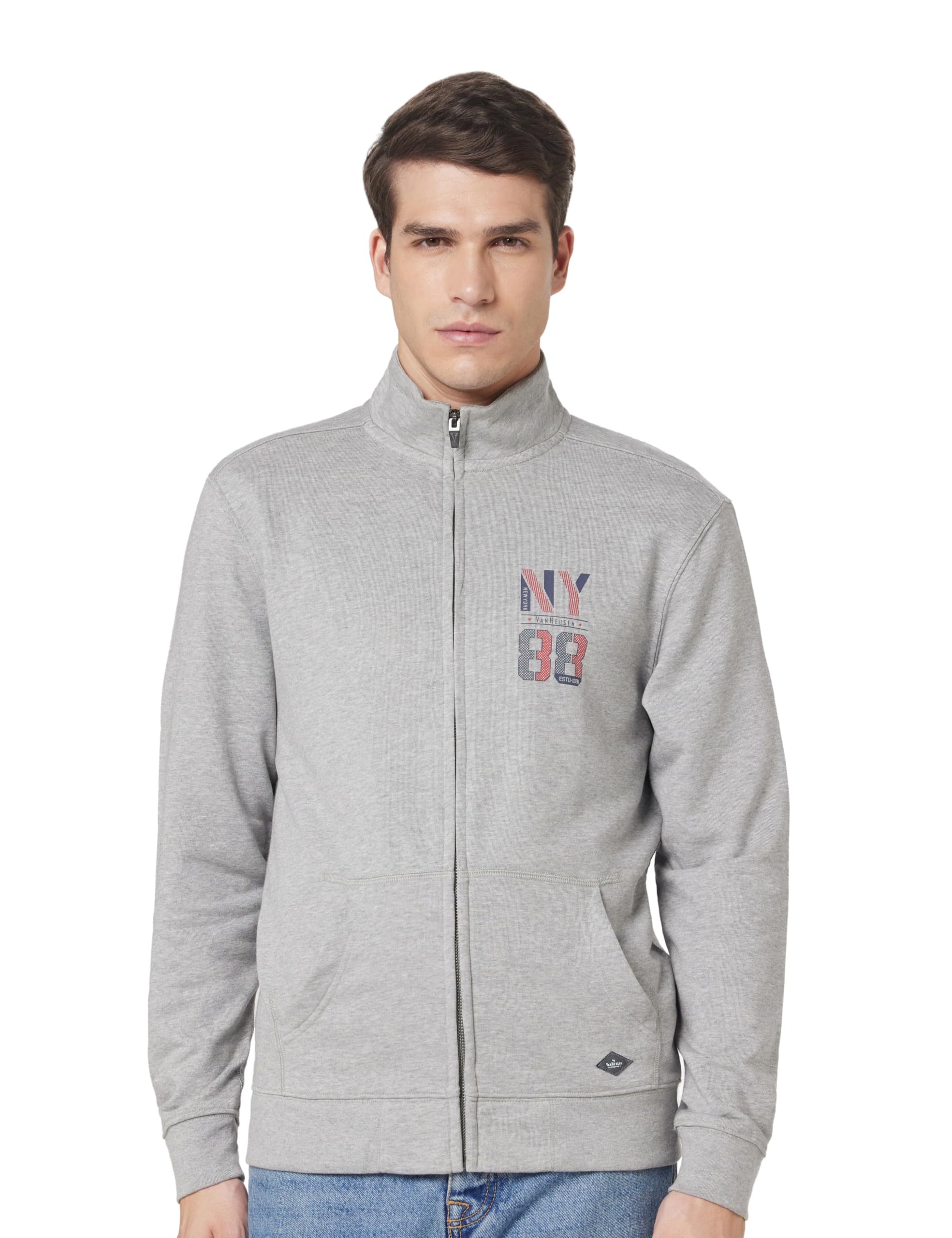van heusen Men's Cotton High Neck Sweatshirt-picture-20