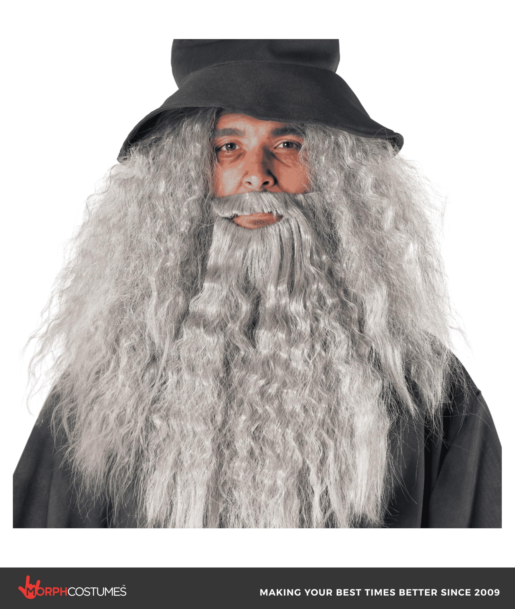 Morph Costume Sorcier Homme, Deguisement Sorcier Homme, Deguisement Magicien Adulte, Costume Film Adulte, Deguisement Cinema Adulte, Deguisement Halloween Homme, Costume Carnaval Homme