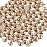 Beadsland 144 Pieces Flat Back Crystal Rhinestones Round Gems for Nail Art and Craft Glue Fix, Golden Shadow, SS40, 8.4-8.7mm