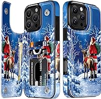 Vista 664 de LETO para iPhone 15 Pro Funda tipo cartera - Tapa tipo folio con patada - Diseños de moda - Tarjetero - Funda protectora para mujeres y niñas - 6.1