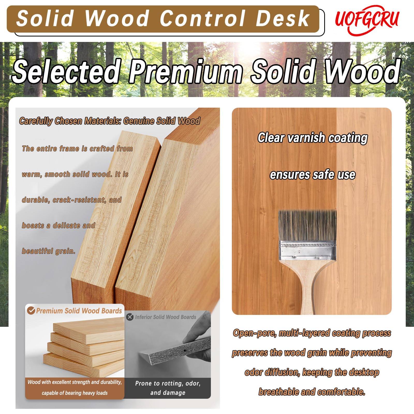 Tavolo consolle stretto per divano, in legno massello, mensola per ingresso, corridoio o soggiorno, noce scuro (100 x 15 x 69 cm) e design ctal