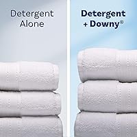 Vista 4 de Downy Ultra Laundry - Suavizante líquido para telas (acondicionador de telas), April Fresh, 44 onzas líquidas, 60 cargas