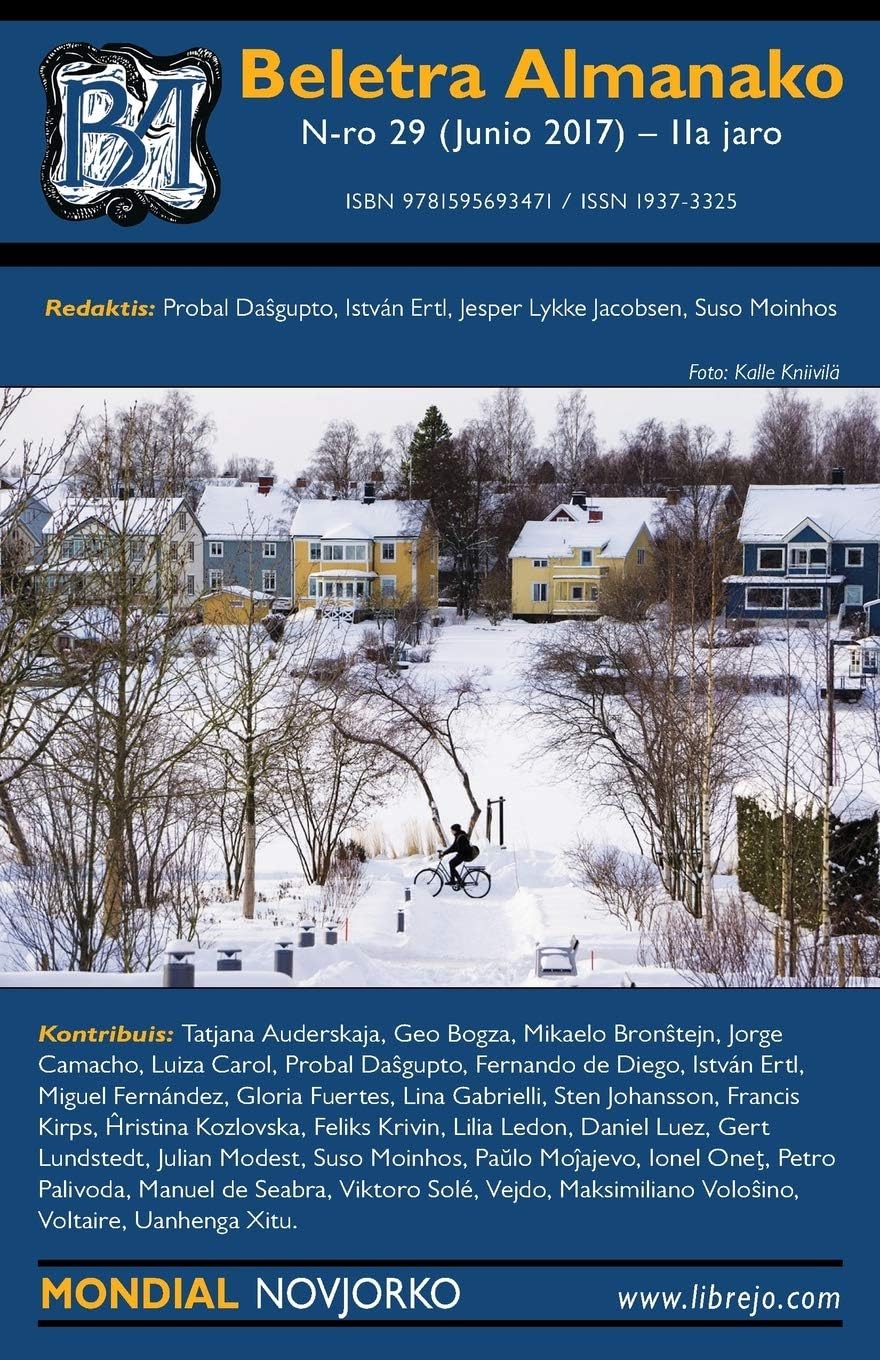 Beletra Almanako 29 (BA29 - Literaturo en Esperanto)