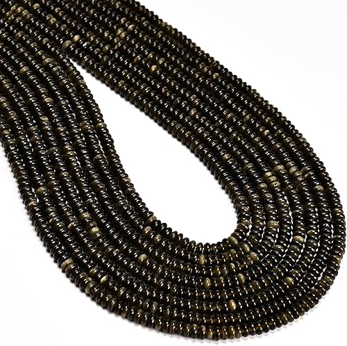 Vista 22 de ICAI Beads 5x8mm Cuentas Espaciadoras Rondelle Naturales Sueltas para Hacer Joyas Manualidades DIY Diseño 1 Hebra 15" APPR (Jade Blanco)