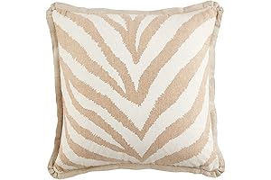 Mud Pie Pine Zebra Pillow: Cozy Comfort for Any Room