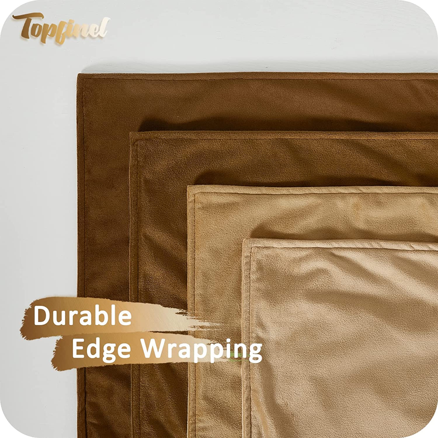 Topfinel Set van 4 Chenille Kussenslopen 45 x 45 cm, Decoratieve Kussenhoezen, Moderne Bankkussensoop, Kussens, Sierkussen, Woonkamer, Slaapkamer, Melkwit