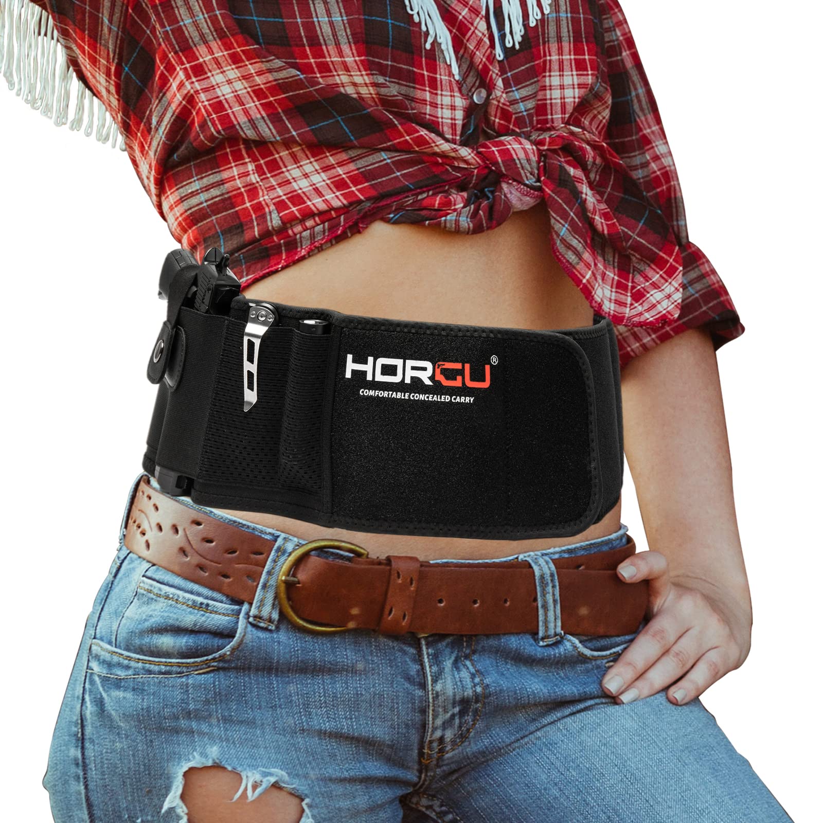 Buy Belly Band Gun Holster for Concealed Carry Compatible with