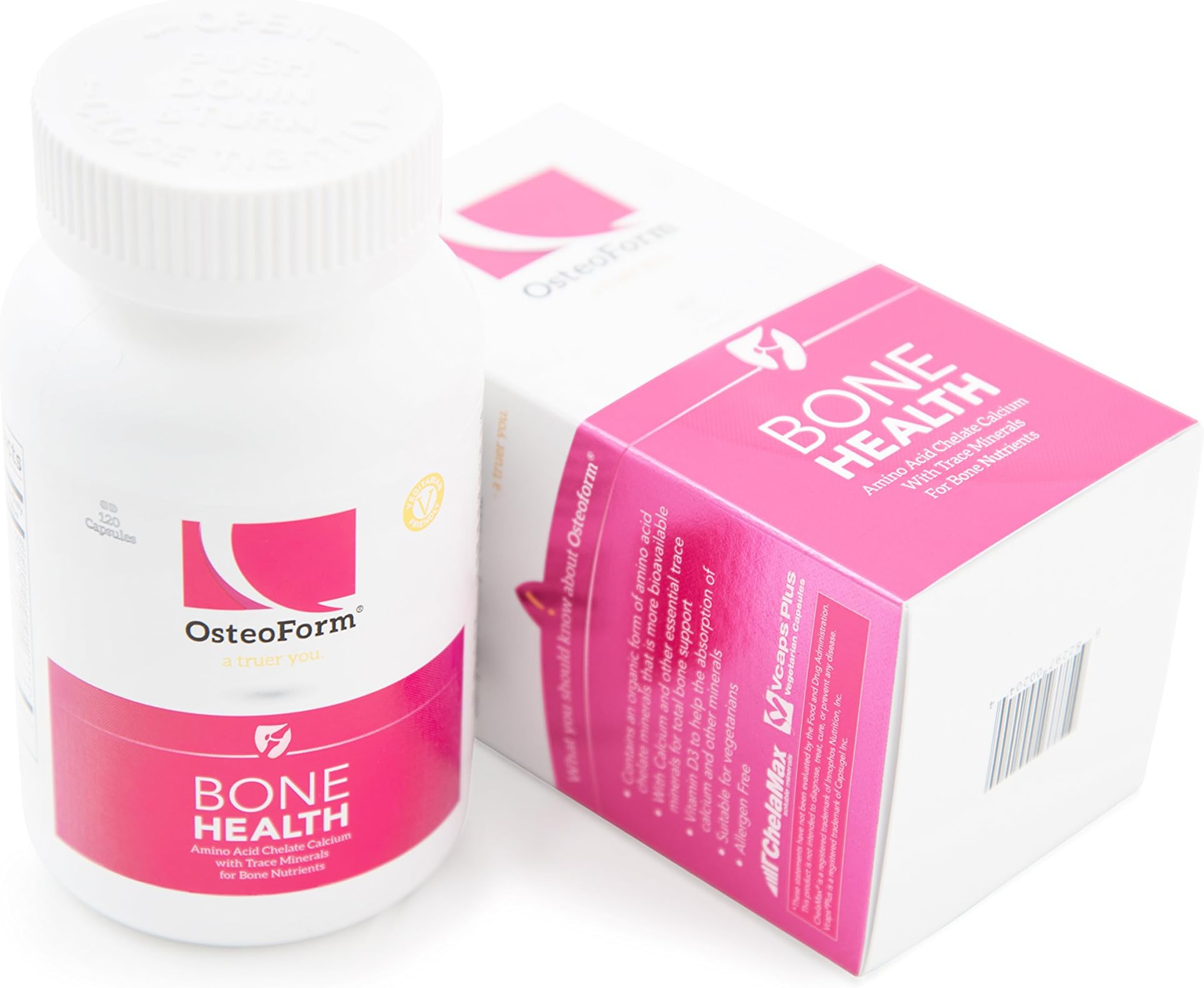 Amino Acid Chelate Calcium Capsules (120) Promotes Bone Density