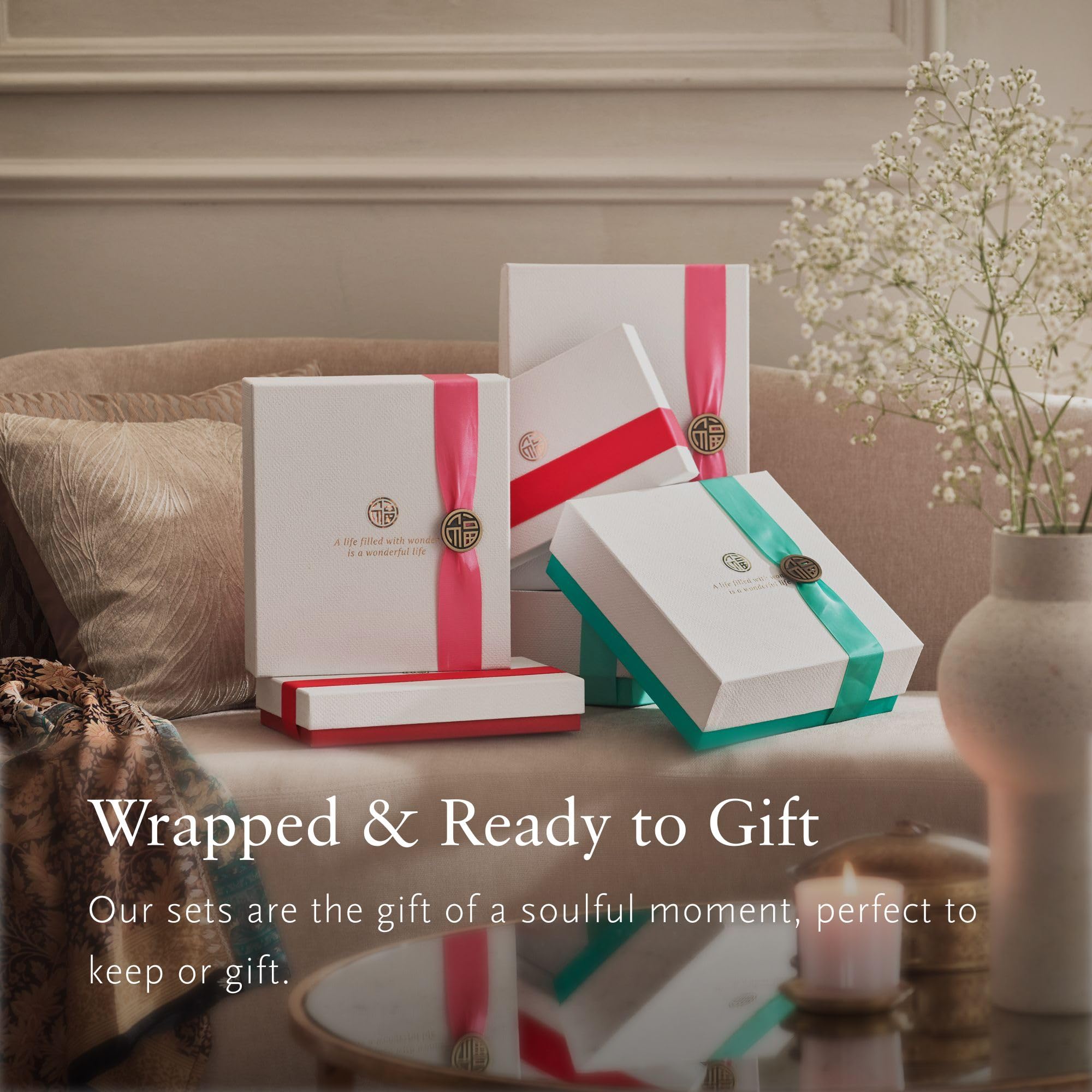 RITUALS Cofanetto regalo donna The Ritual of Ayurveda, Small – Set regalo donna con prodotti per la cura del corpo arricchiti con rosa indiana e olio di mandorle dolci – Set bagno riequilibrante