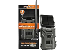 Spypoint Flex-S Solar Outdoor Cellular Trail Camera with Integrated Solar Panel