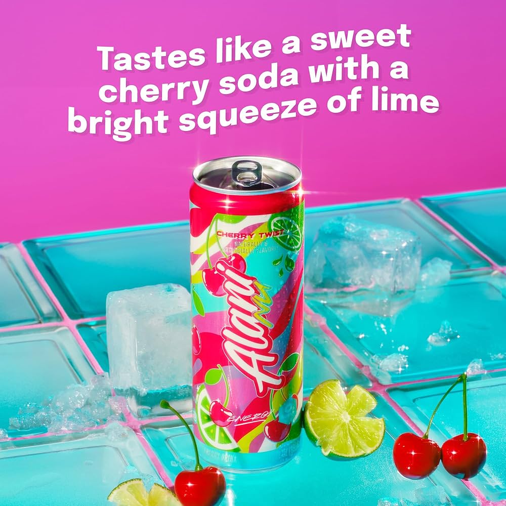 Amazon.com : Alani Nu CHERRY TWIST Sugar Free, Low Calorie Energy