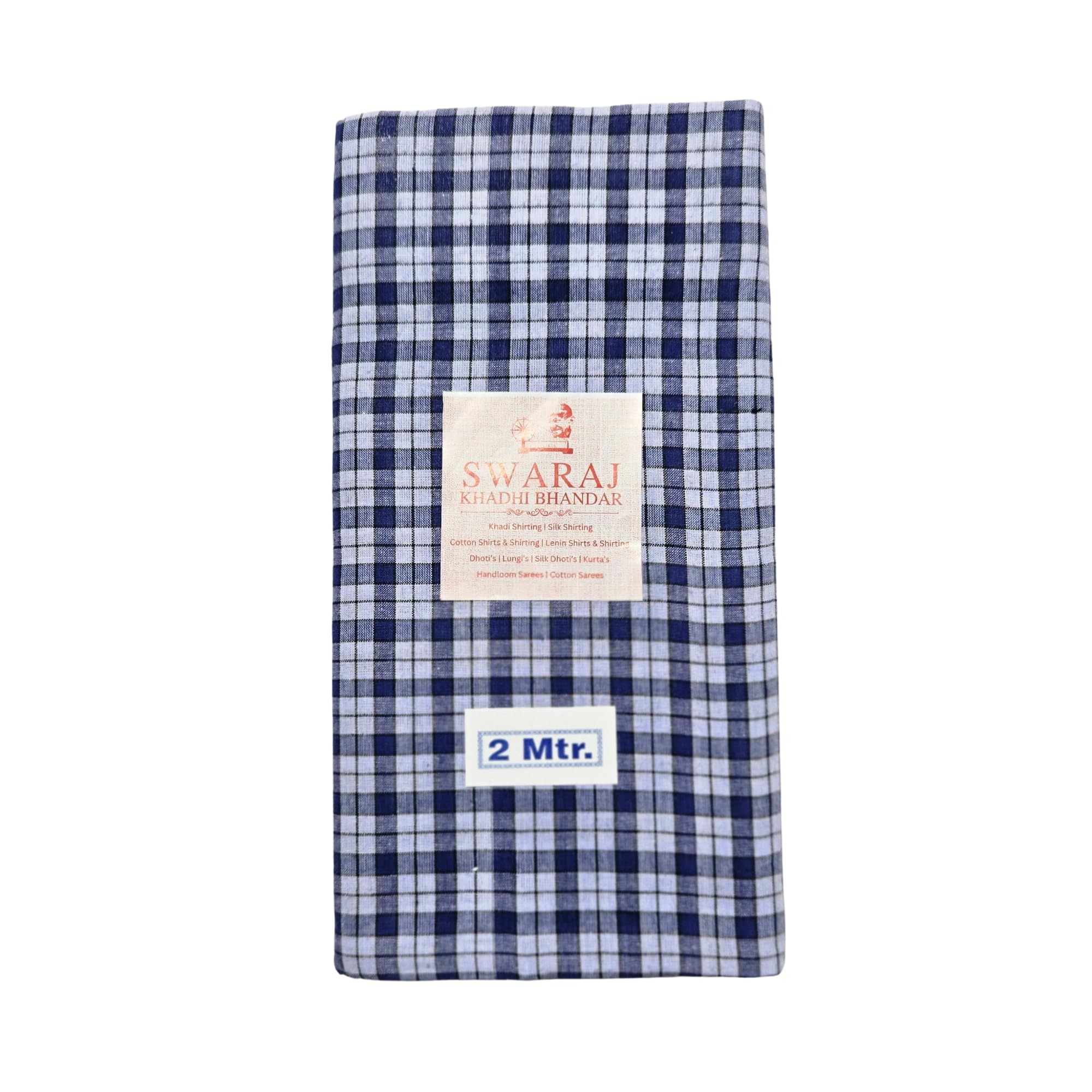 Swaraj’s Checked Lungi for Men – 100% Cotton | 2 Meters | Soft & Breathable | Pack of 1-image-26