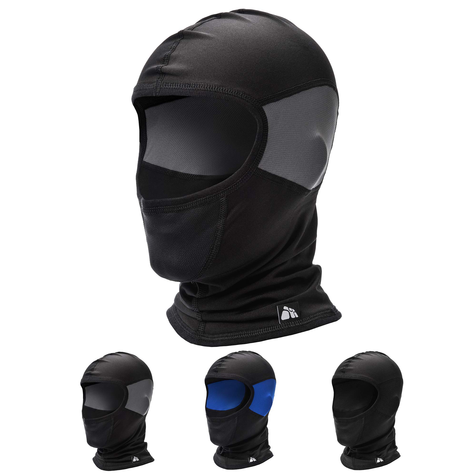 Cagoule Masque Complet Hommes Femmes Cyclisme Ski Hiver Cou Chaud Noir