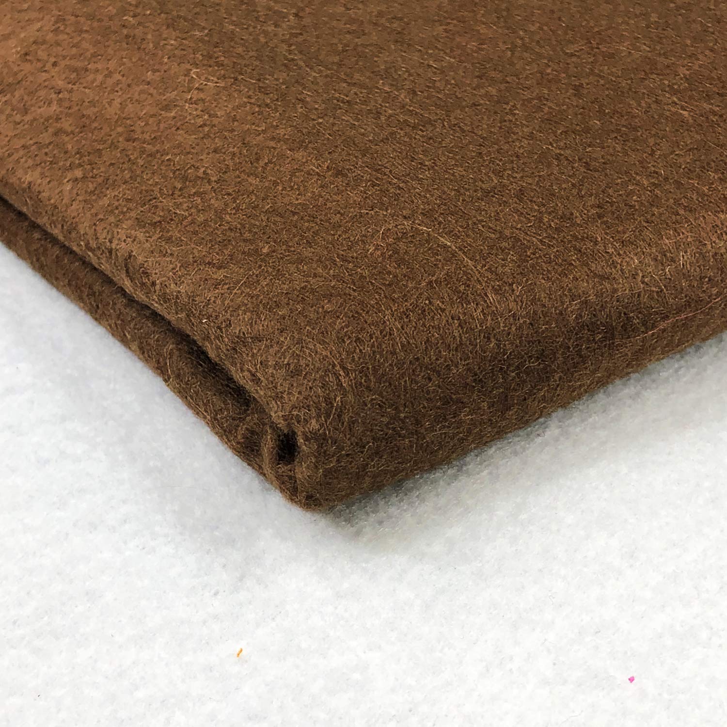 Dark Brown Craft Felt Fabric Premium Material for Art Sewing Festive Decorations DIY Art Decor Table wear | 60” – 150 cm Wide | Sold by The Metre — image 1
