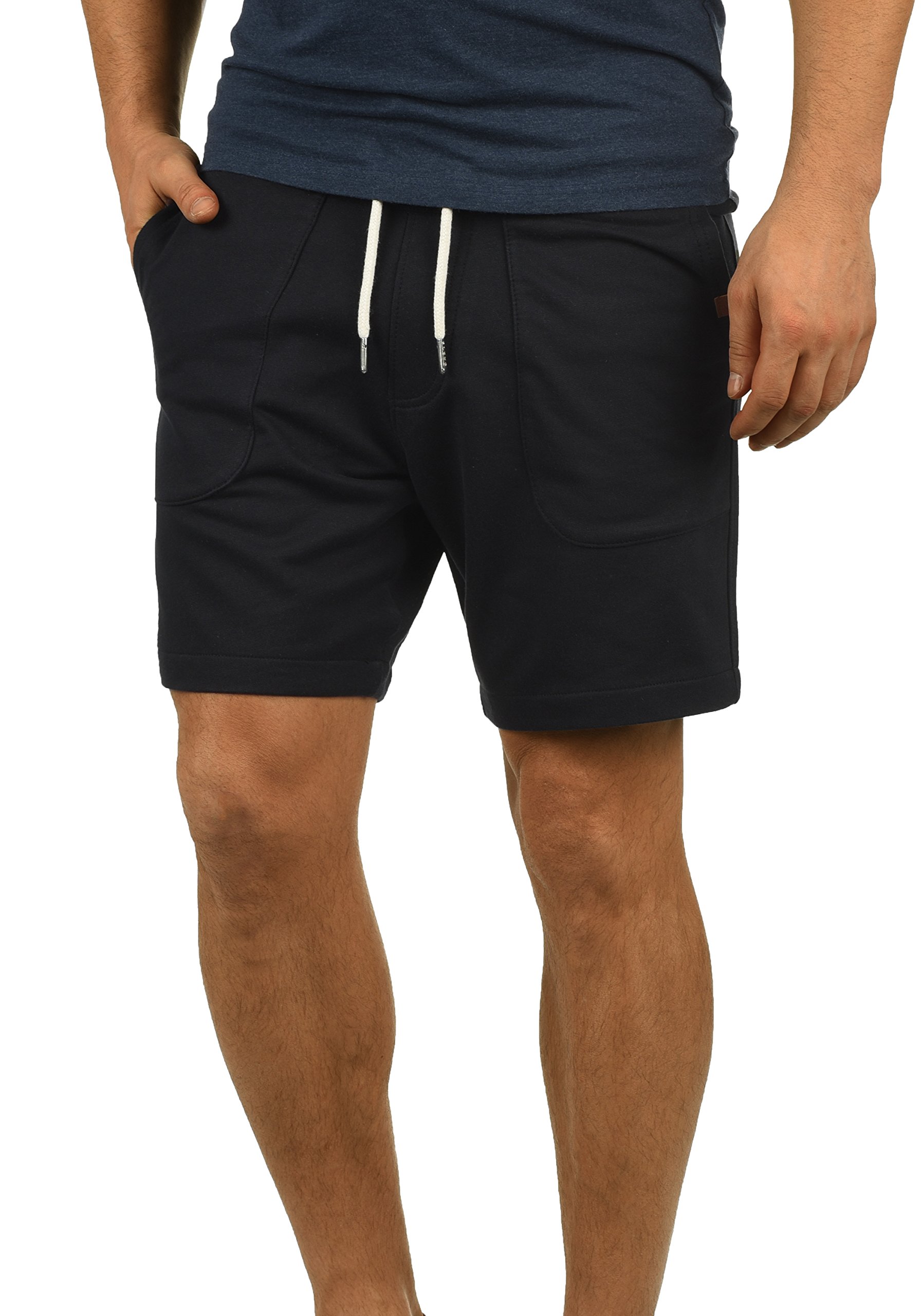 Blend BHMulker Herren Sweatshorts Kurze Hose Jogginghose mit Kordelzug Eingrifftaschen Baumwollmischung Regular fit