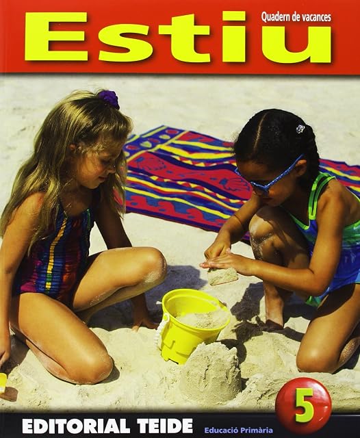 Portada de Estiu 5 Educació Primària Cicle Superior 1. Quadern de Vacances