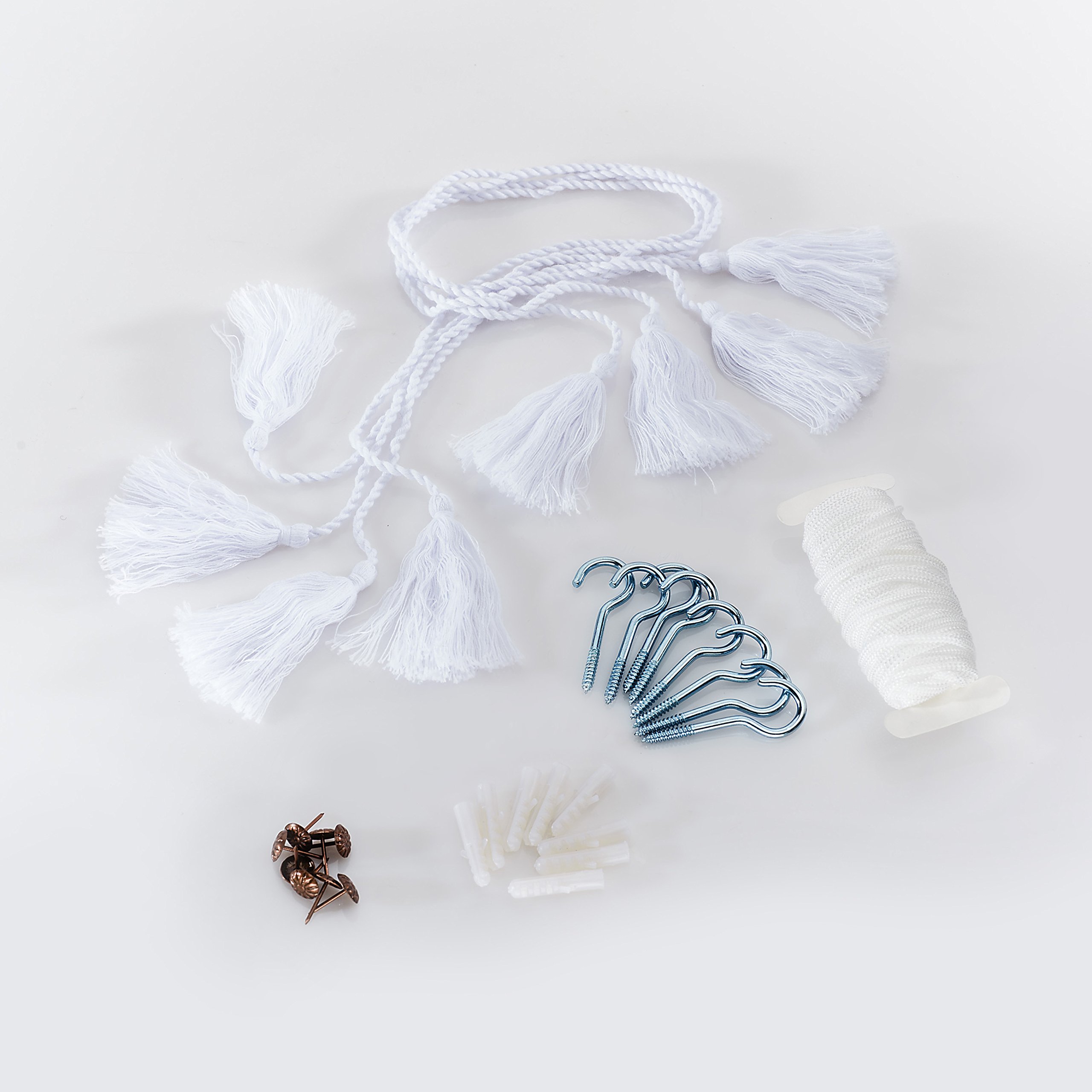 Mosquitera de viaje para cama de matrimonio, 220 x 200 cm, color blanco con cuatro aberturas – Mosquitera para cama de matrimonio