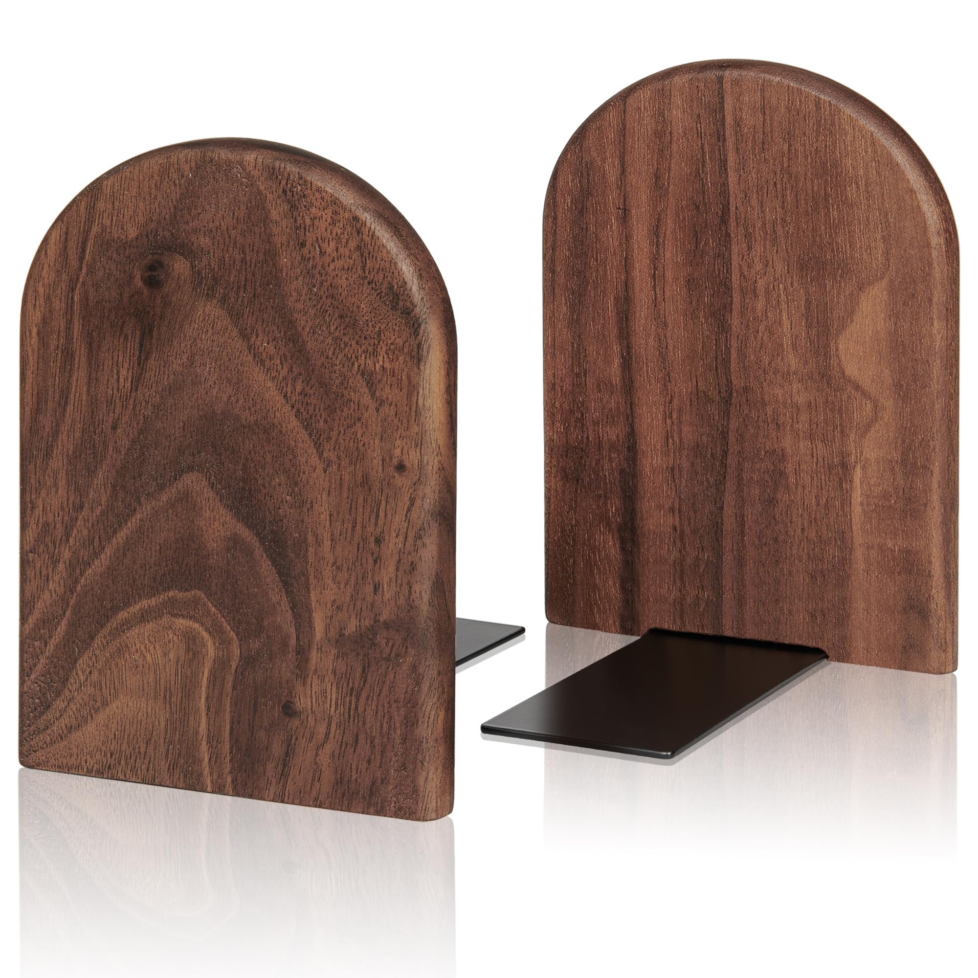 Book Ends,Bookends Wood Book Ends Universal Economy Bookend (1, Large)
