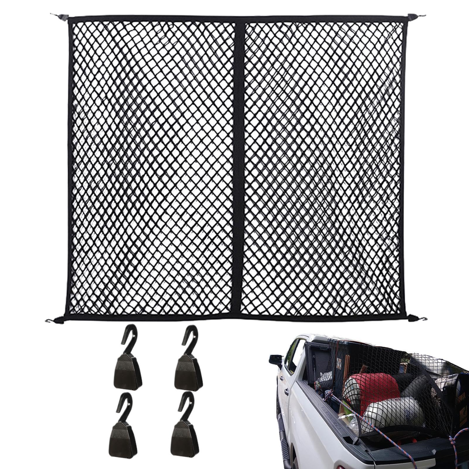 Filet à bagages élastique, filet de rangement robuste et élastique pour