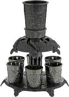 Legacy Judaica Silver Plated Fountain, 6 Cups