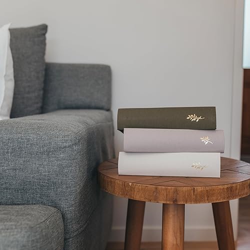 Miniatura 7 de Álbum de fotos de lino de lujo con bolsillos seguros para fotos, encuadernado tradicional, 200 bolsillos para fotos de 4 x 6, libro de fotos para