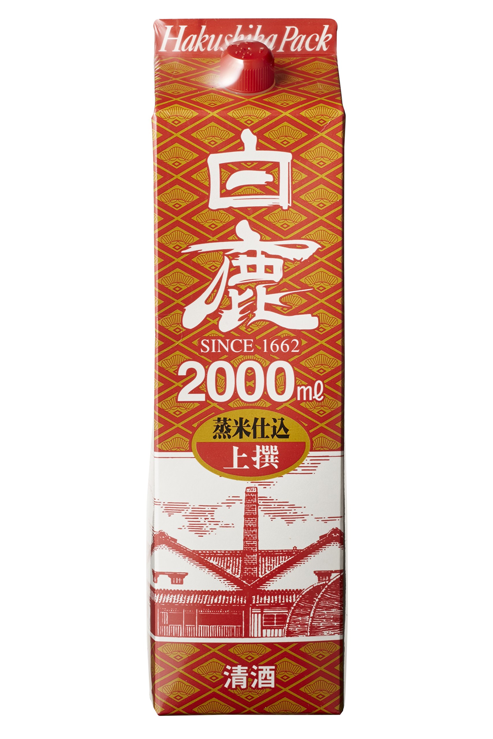 Amazon.co.jp: 白鹿 上撰 2000ml パック 6本 : 食品・飲料・お酒