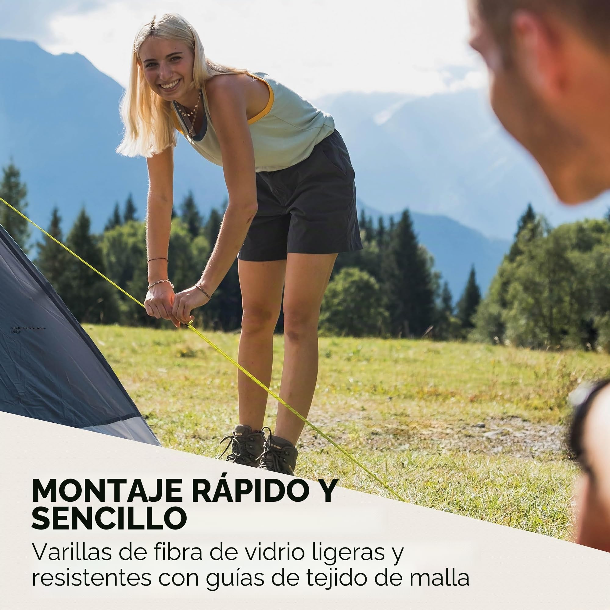 Coleman Tienda de campaña Darwin compacta, también Ideal para Acampar en el jardín, Tienda de campaña Ligera y Senderismo, Impermeable, con Suelo Cosido