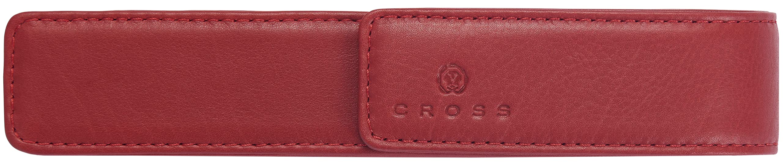 Astuccio singolo in pelle rossa