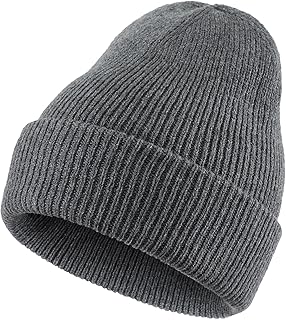 هوم بريفير قبعات شتوية سميكة محبوكة للرجال قبعة صغيرة دافئة جورب صغير 1 جرانيت