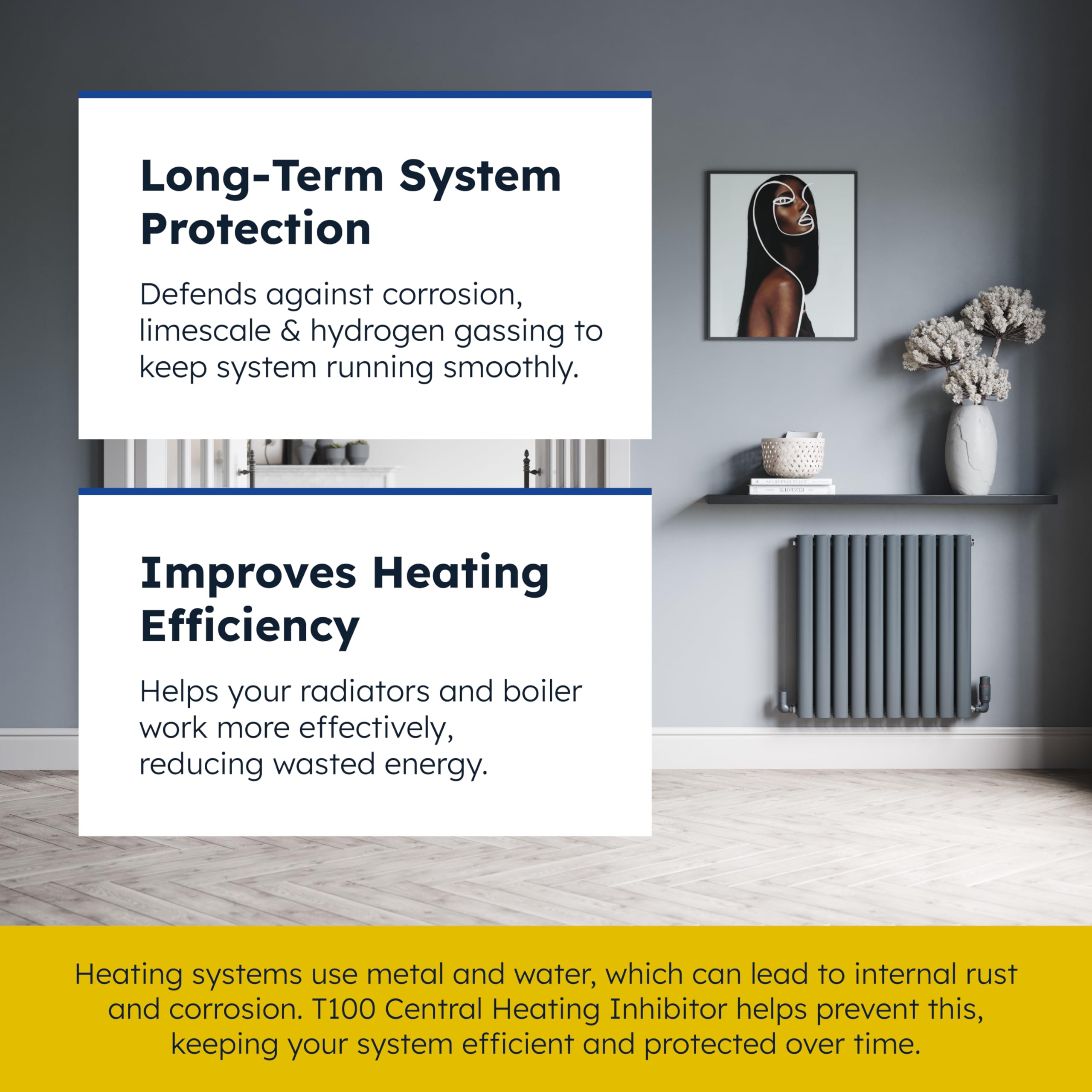 Trident, Central Heating Inhibitor, Protection Against Corrosion & Limescale, Reduces Boiler Noise - Image 3