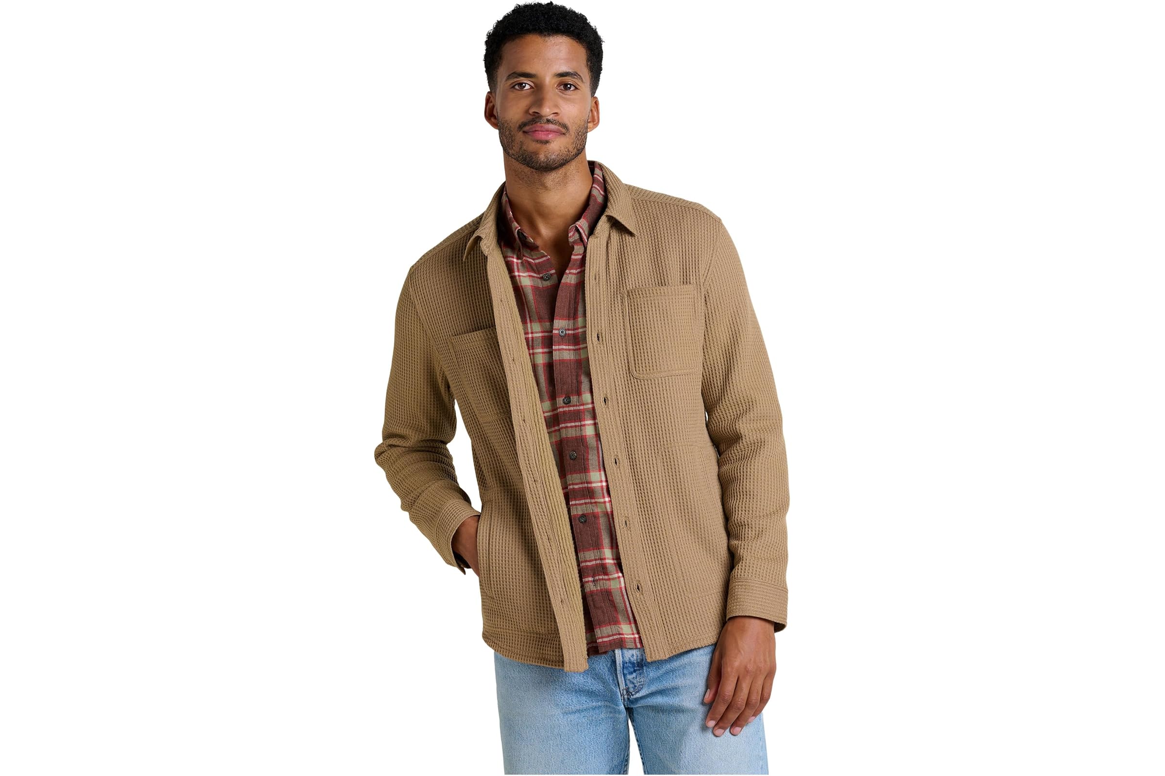 Мужская рубашка Toad&Co Bitterroot Long Sleeve Shirt Jacket