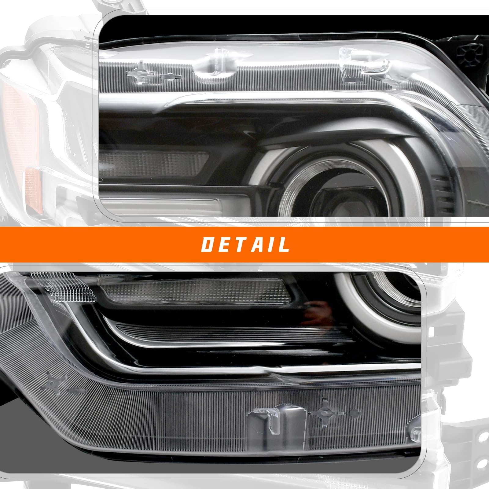 Amazon.com: Headlights Assembly LED Compatible with Ford Bronco