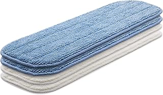 E-Cloth Deep Clean Mop Head Variety Pack - Reusable Microfiber Mop Heads - 2 Damp Mop Heads + 2 Duster Heads - 100 Wash Guarantee