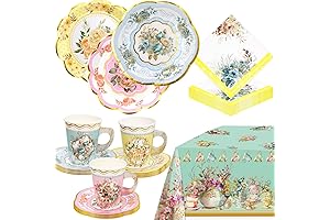 Tea Party Supplies Floral Party Dinnerware Tea Party Decorations