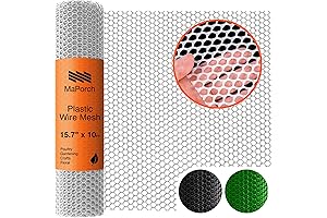 MAPORCH 15.7 x 10ft Vinyl Lattice Fence