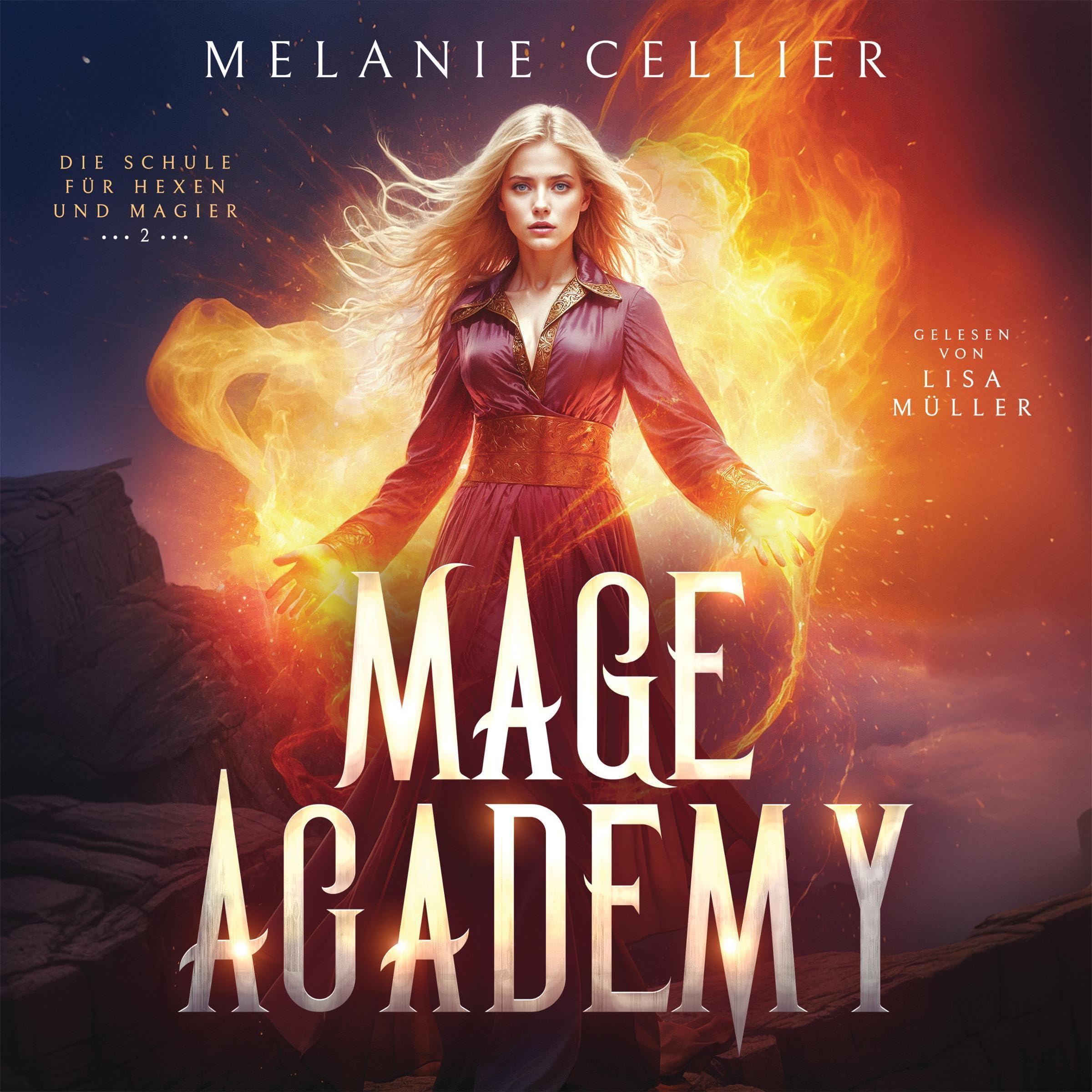 Cover art for Mage Academy: Die Schule der Hexen und Magier - Band 2